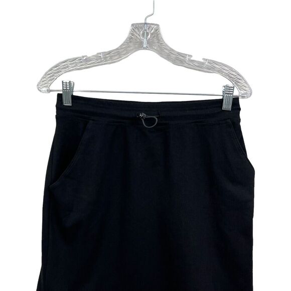 Sundry for Evereve Womens Skirt Toggle Waist Pockets Stretch Pull On Black Sz 1 - Picture 2 of 6